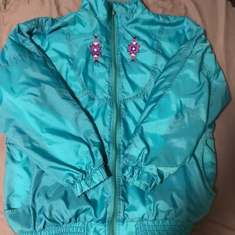 Women’s vintage Wilson windbreaker jacket